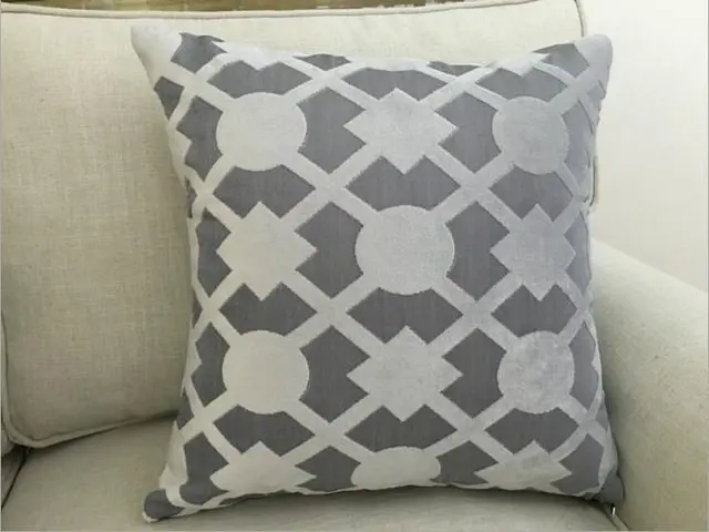 Coussin Canapé Flanelle ZEO