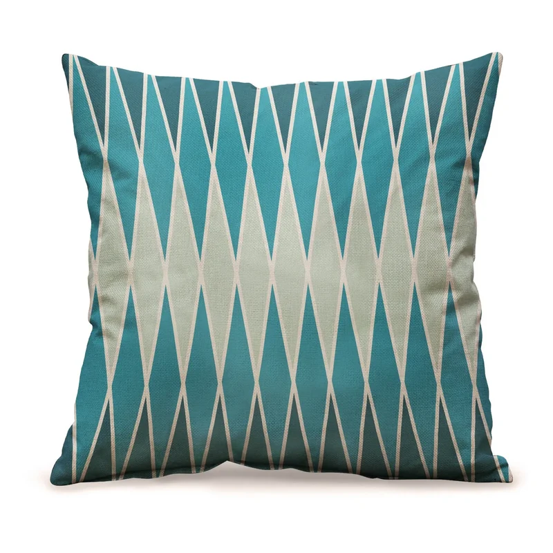 Coussin Canapé Lin Graphique KERMA