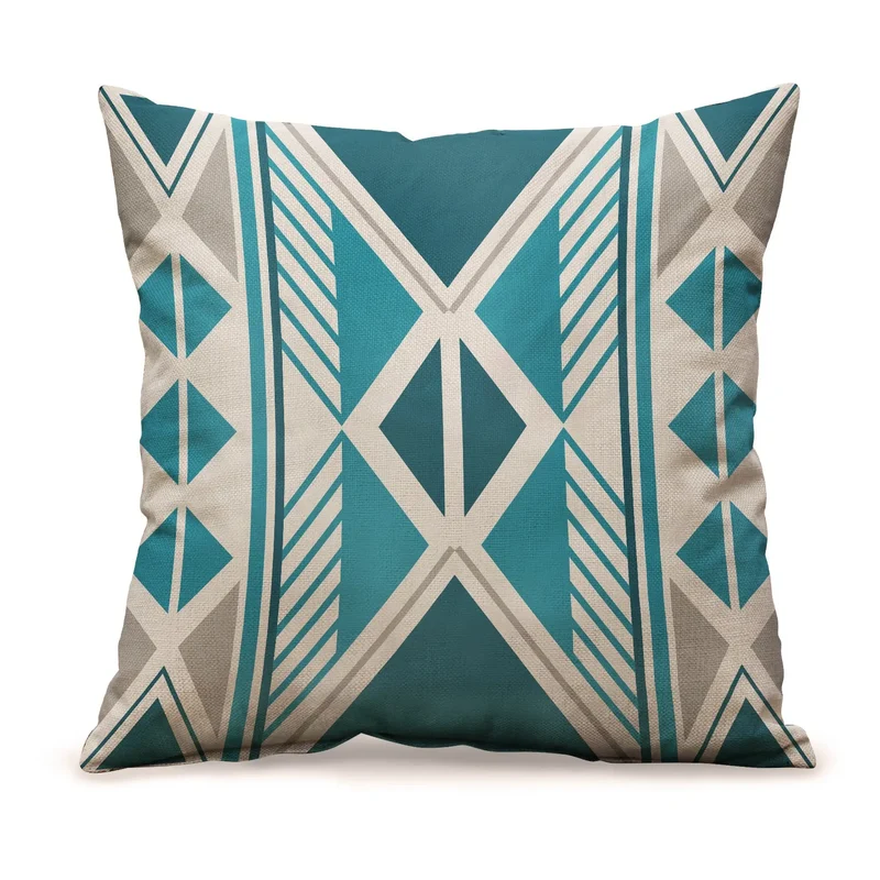 Coussin Canapé Lin Graphique KERMA