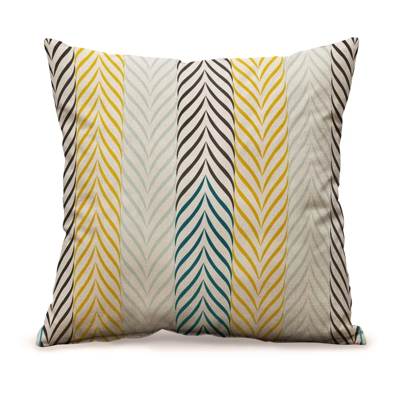 Coussin Canapé Lin Graphique KERMA