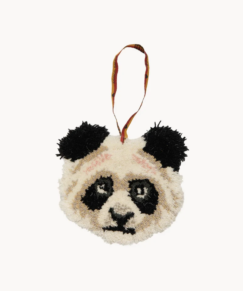 Lille panda tæppe i uld – Doing Goods
