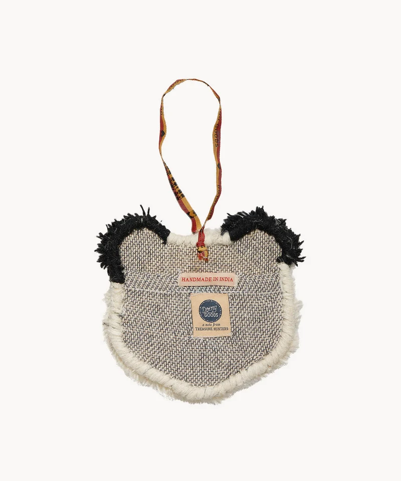 Lille panda tæppe i uld – Doing Goods