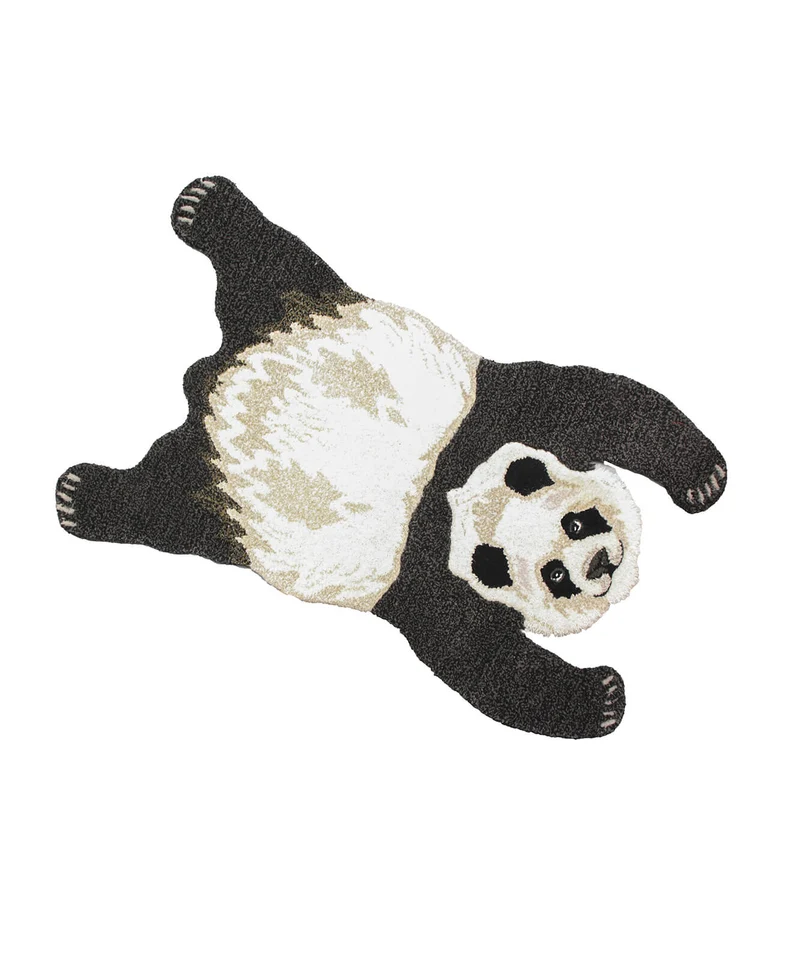Panda tæppe i uld – Doing Goods