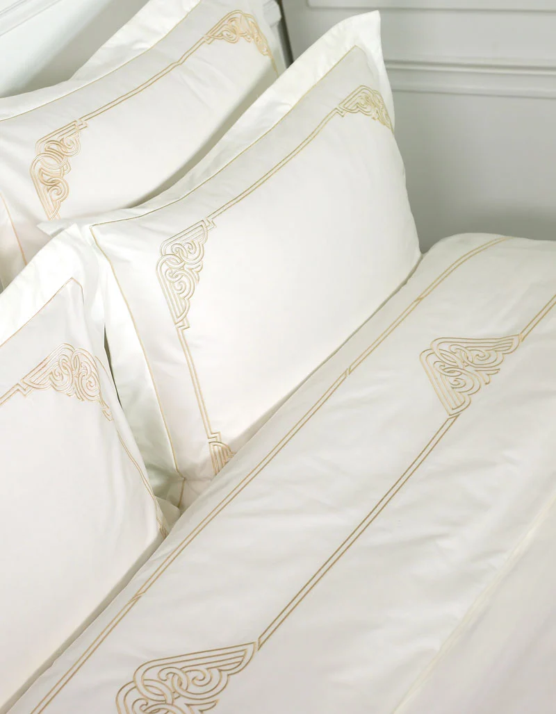 Drap plat ART DECO / GOLD