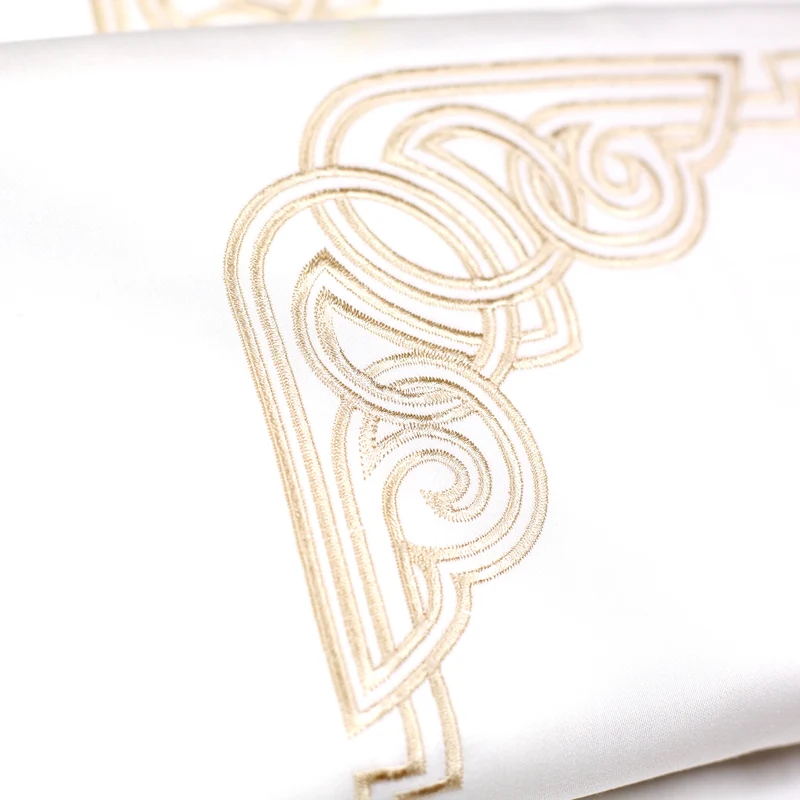 Taie d'oreiller carré ART DECO / GOLD