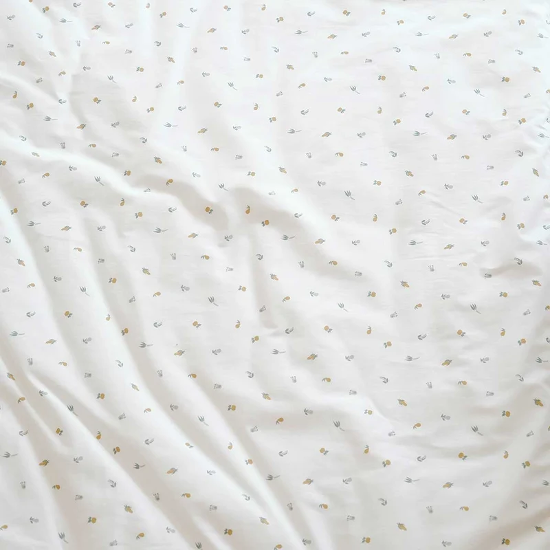 Lot de 2 draps-housse BLANC / PLEIN AIR