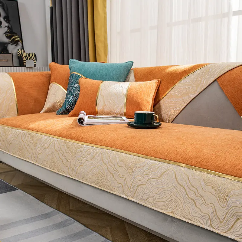 Plaid Canapé Chic Chenille LUXORA