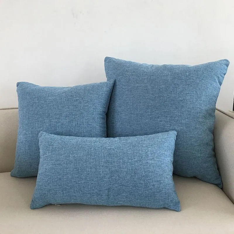 Housse de Coussin 30x50 Bleu
