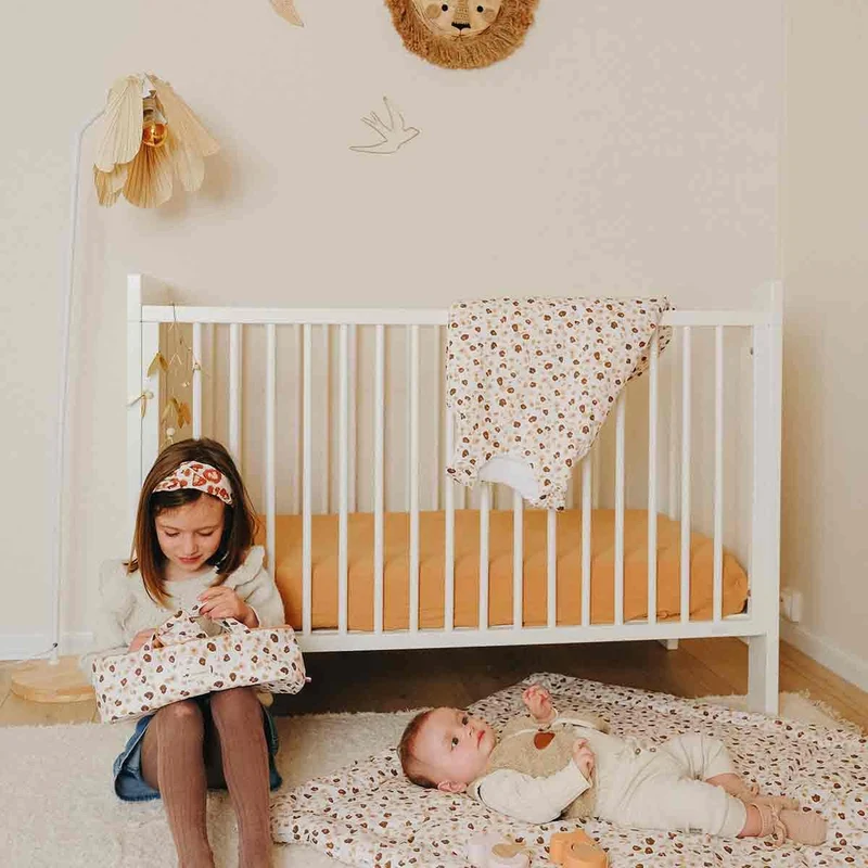 Première couette coton LÉOPARD