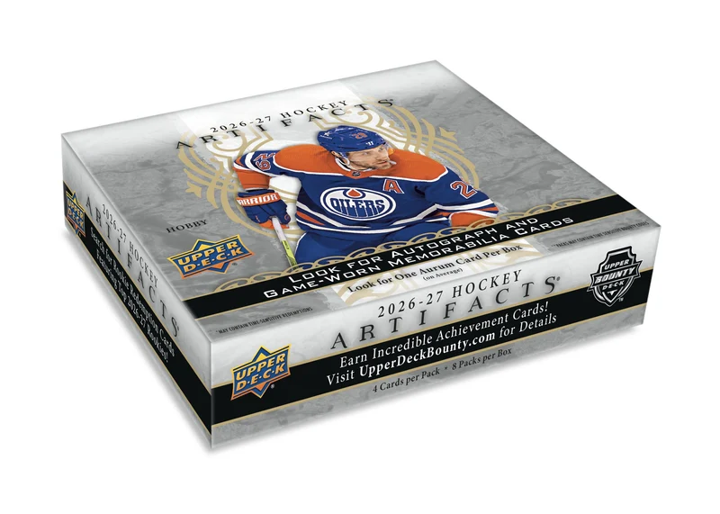 HOCKEY UPPER DECK – ARTIFACTS 2026-2027– HOBBY BOX (1)