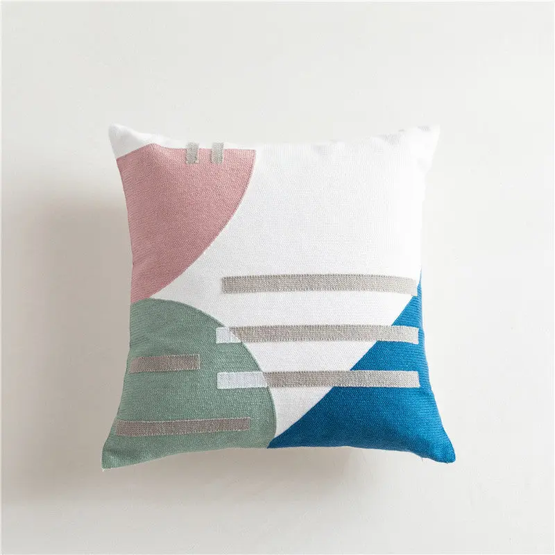 Housse de Coussin Géométrique BAKLU