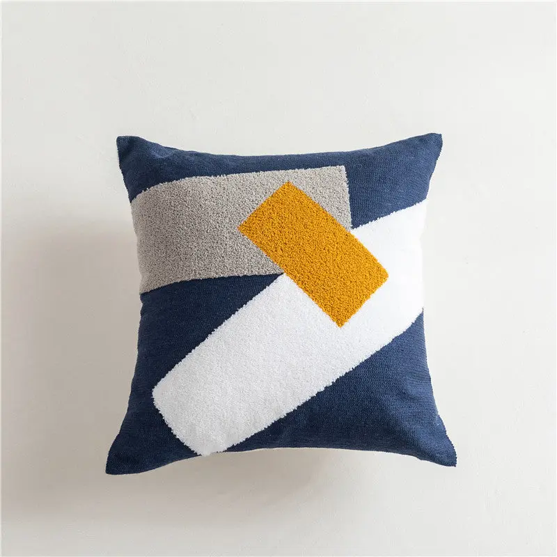 Housse de Coussin Géométrique BAKLU