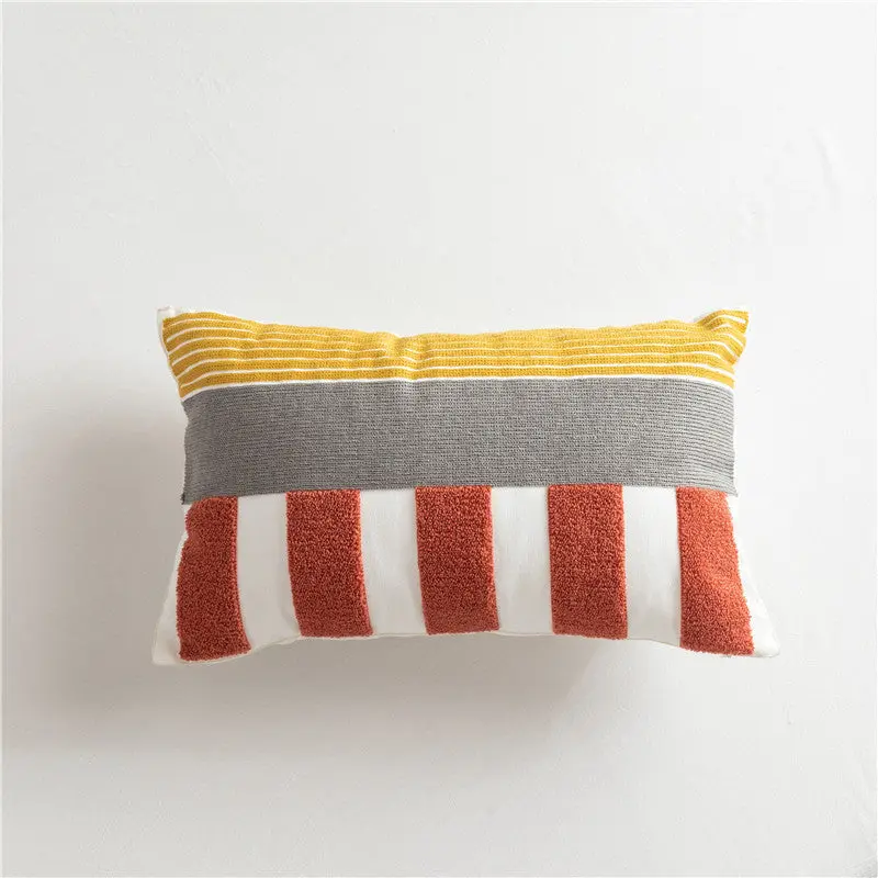 Housse de Coussin Géométrique BAKLU