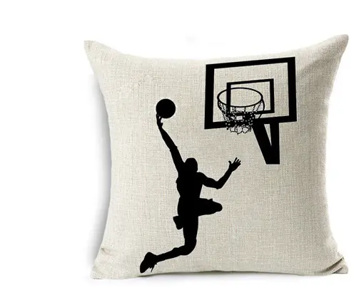 Housse de Coussin Sport Lin NORDIC