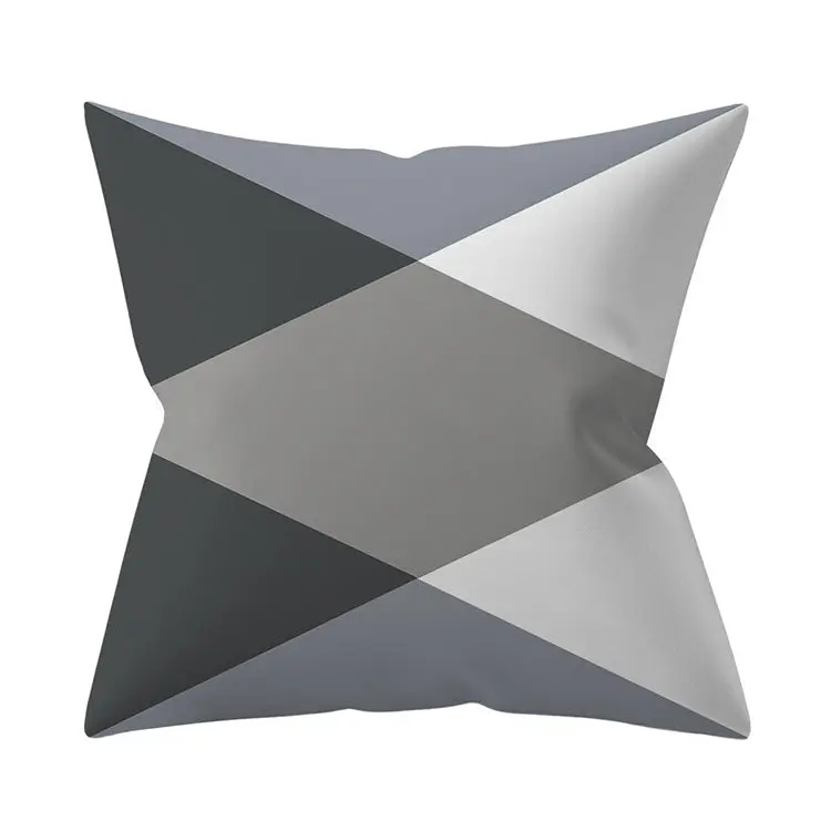 Housse de Coussin Géométrique SILVΞR