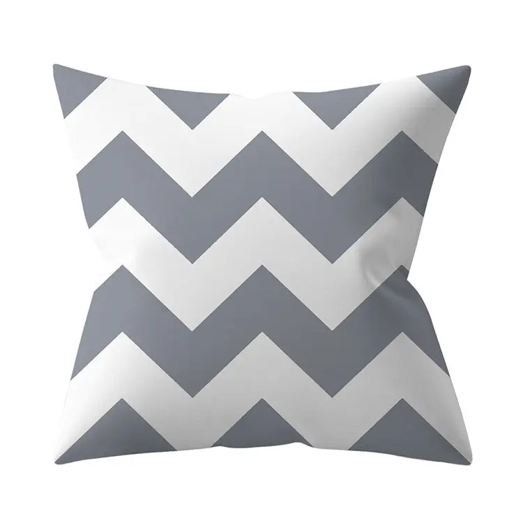 Housse de Coussin Géométrique SILVΞR