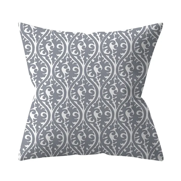Housse de Coussin Géométrique SILVΞR