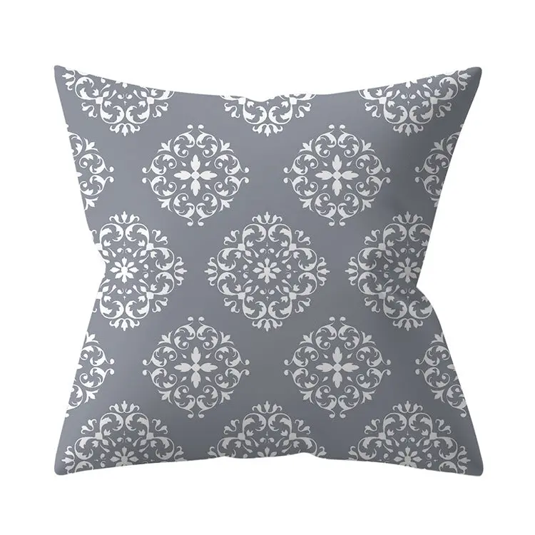 Housse de Coussin Géométrique SILVΞR