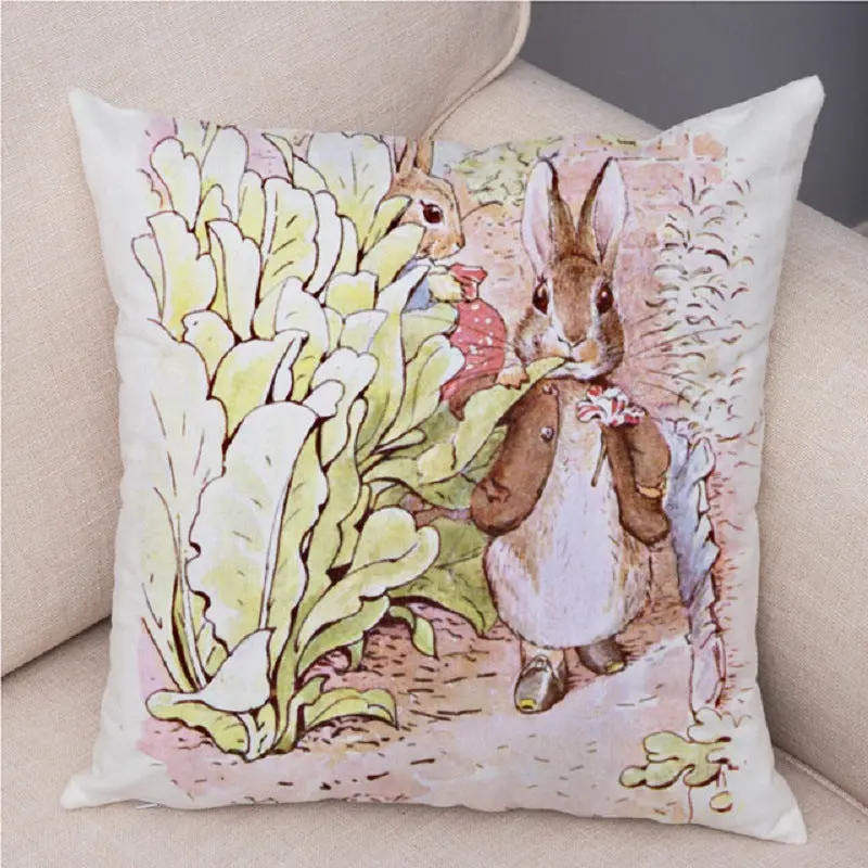Housse de Coussin Lapin Pascal
