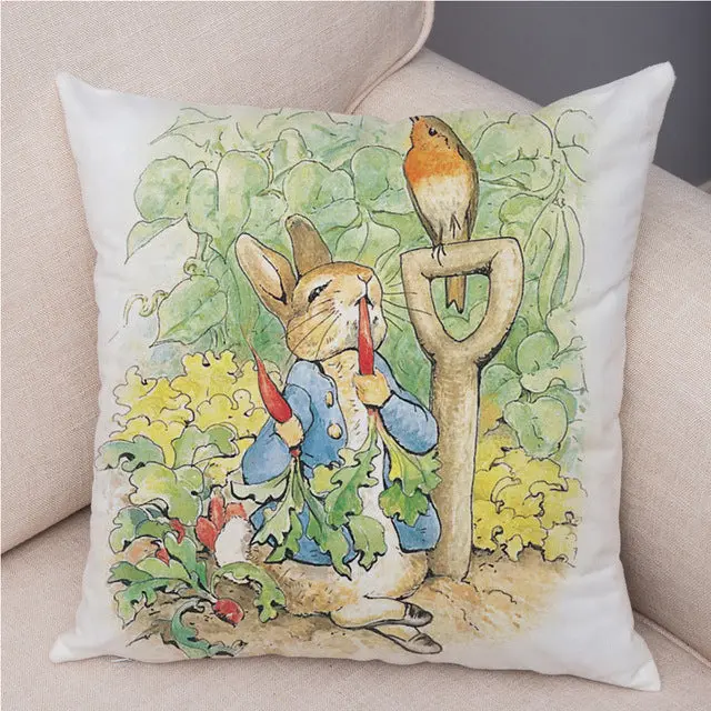 Housse de Coussin Lapin Pascal