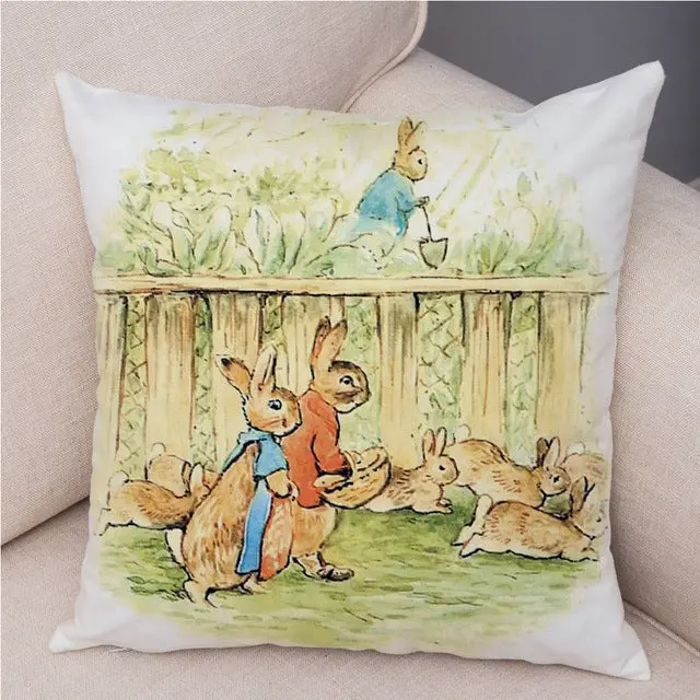 Housse de Coussin Lapin Pascal