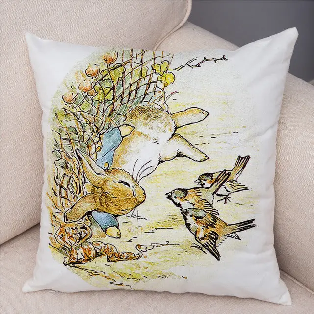 Housse de Coussin Lapin Pascal