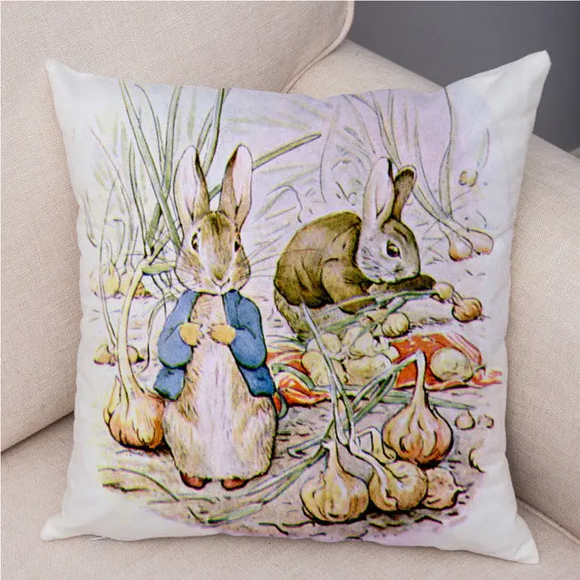 Housse de Coussin Lapin Pascal