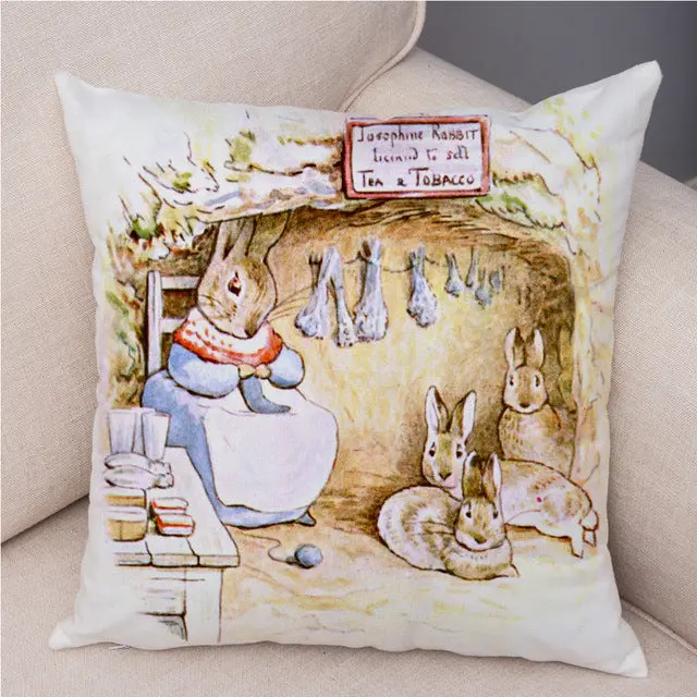 Housse de Coussin Lapin Pascal