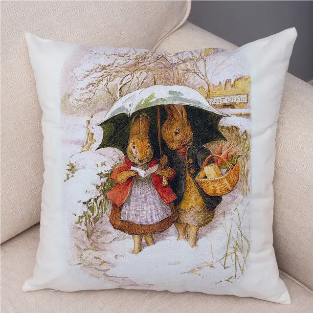 Housse de Coussin Lapin Pascal