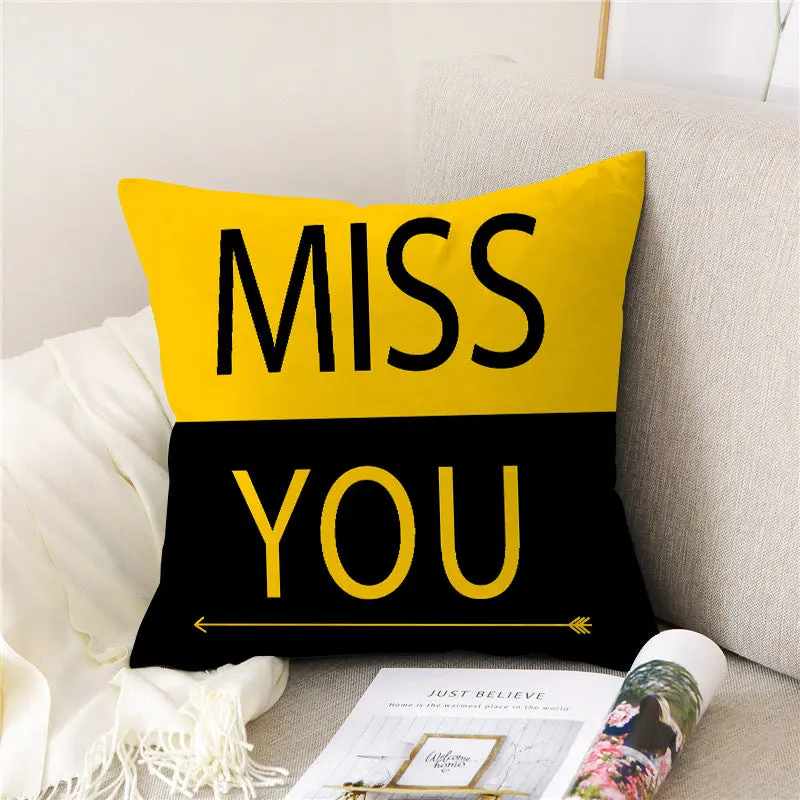 Housse de Coussin Velours ZORNA
