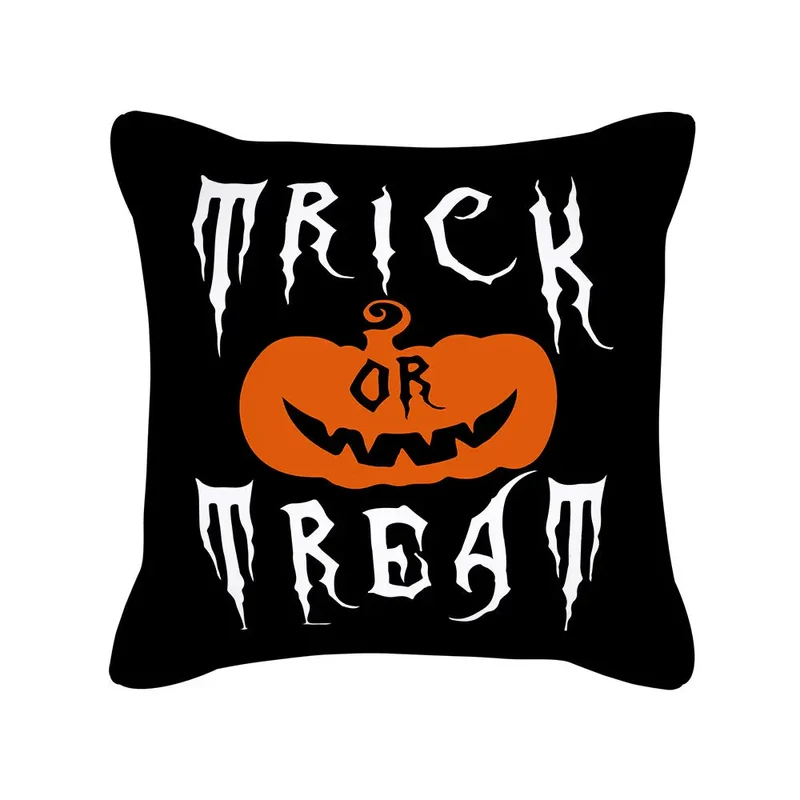 Housse de coussin Halloween Pumpkin NOVELIA