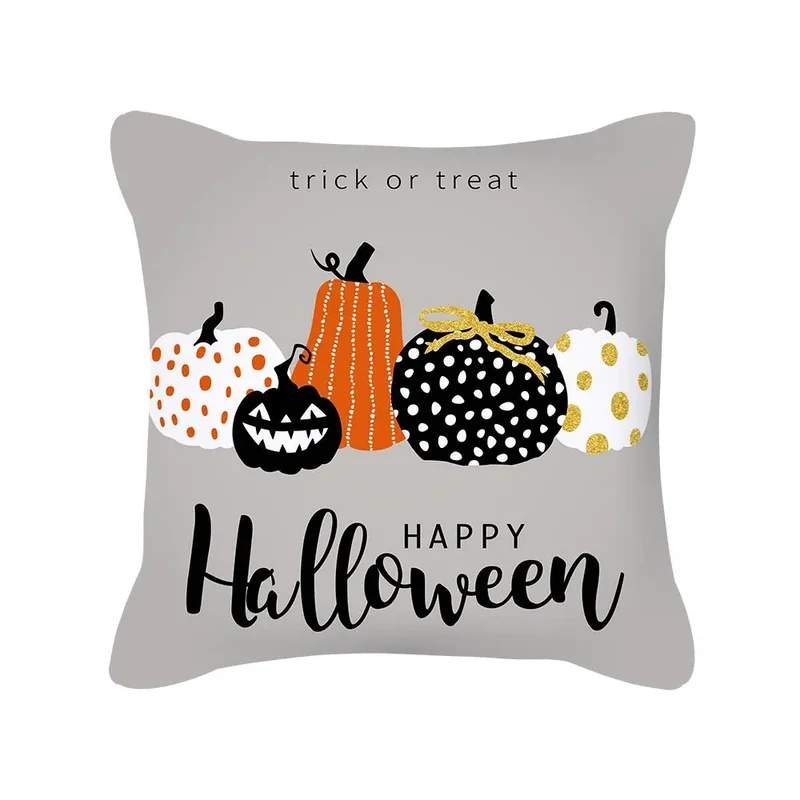Housse de coussin Halloween Pumpkin NOVELIA