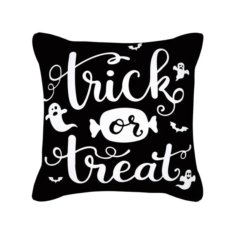 Housse de coussin Halloween Pumpkin NOVELIA