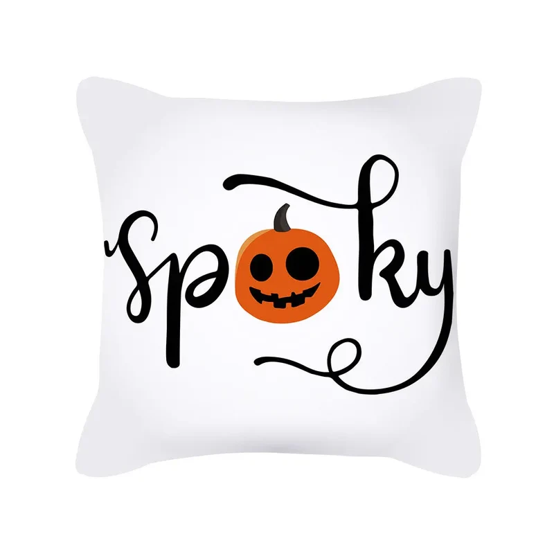 Housse de coussin Halloween Pumpkin NOVELIA