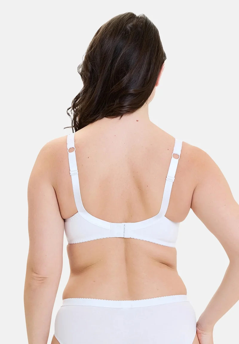 Soutien-gorge emboîtant Coton d'Arum Blanc