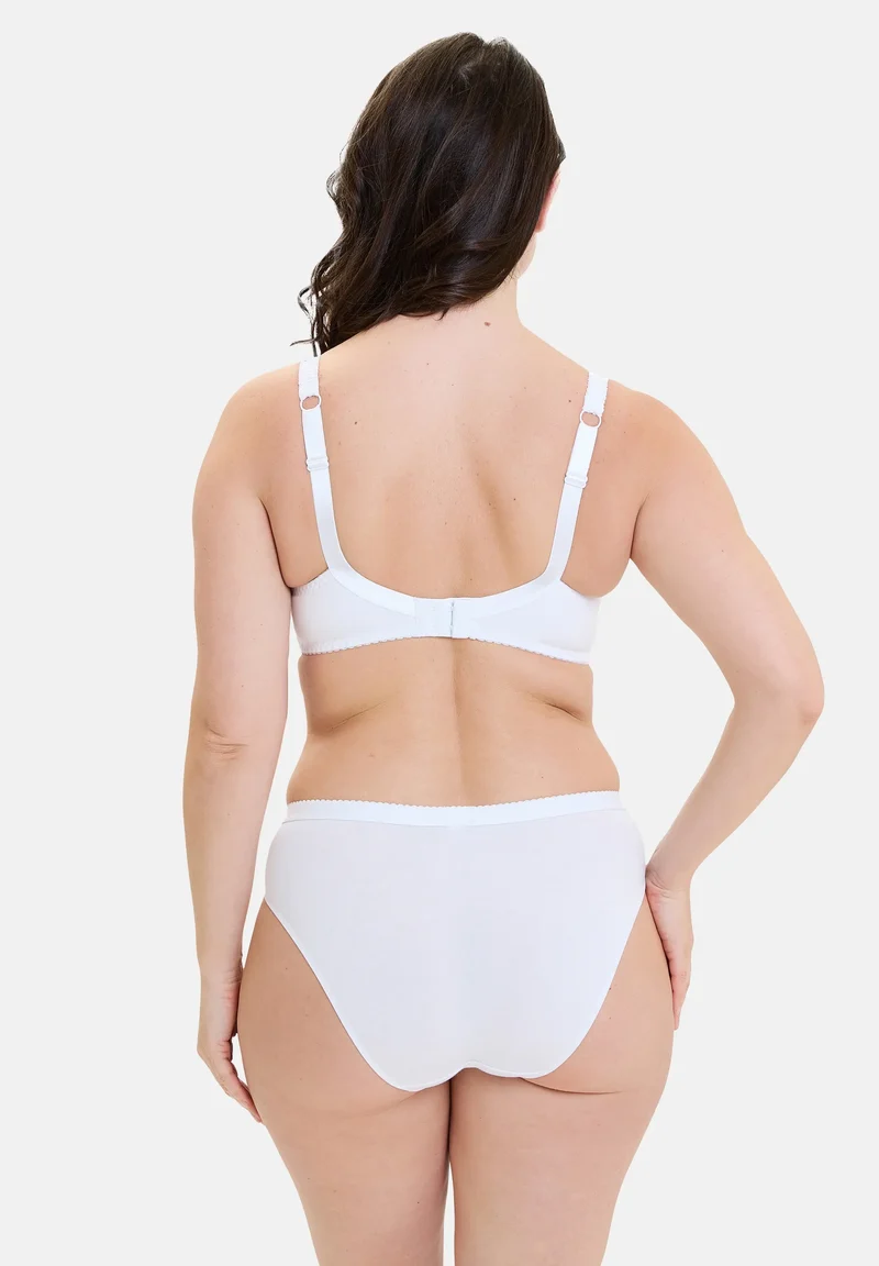 Soutien-gorge emboîtant Coton d'Arum Blanc