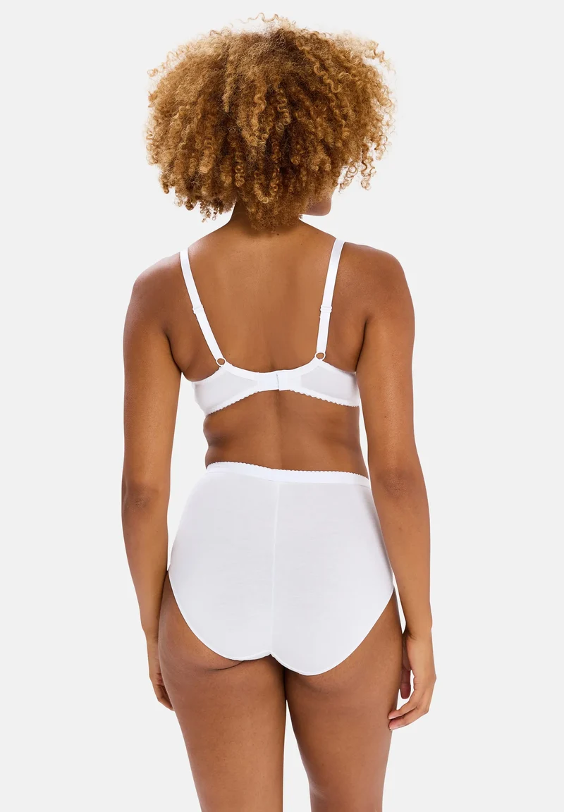 Soutien-gorge emboîtant Coton Plus sans armatures Coton d'Arum Blanc