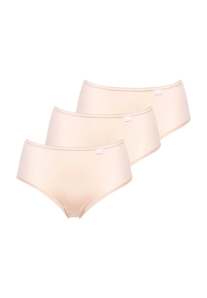 Lot de 3 slips Simplement Coton Rose Pivoine D'Argent