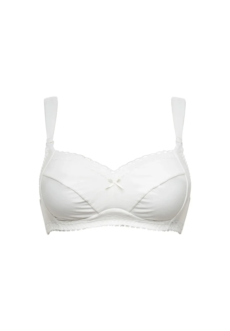 Soutien-gorge d'allaitement sans armatures New Câlin Ivoire