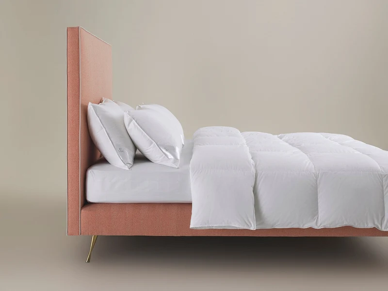 White Hungarian Goose Down & Feather Winter Duvet