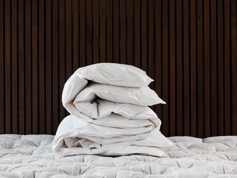 White Hungarian Goose Down & Feather Winter Duvet