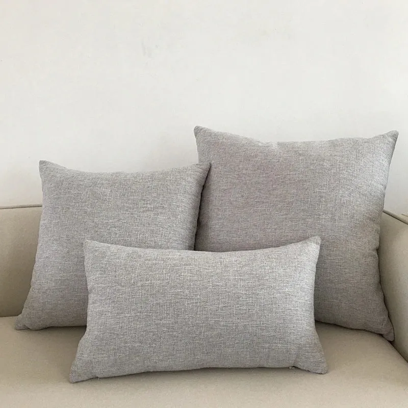 Housse de Coussin 60x60 Gris