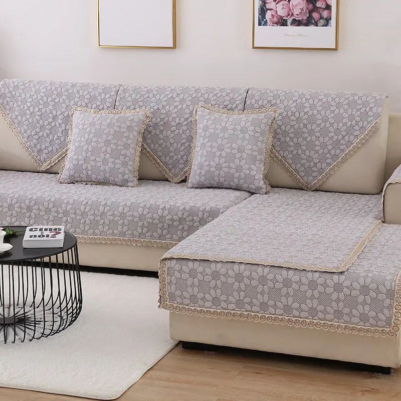 Plaid Canapé Moderne Ensemble FLOREA