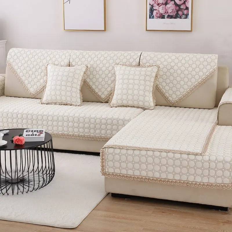Plaid Canapé Moderne Ensemble FLOREA