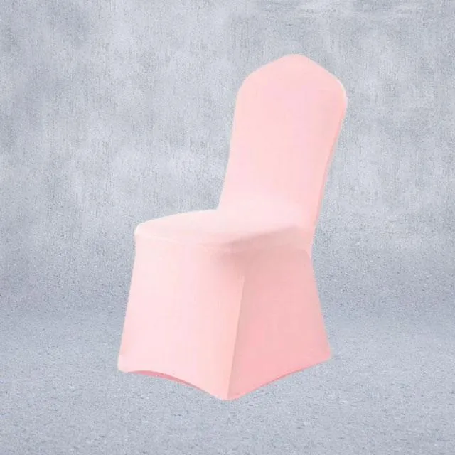 Housse de Chaise de Mariage Rose