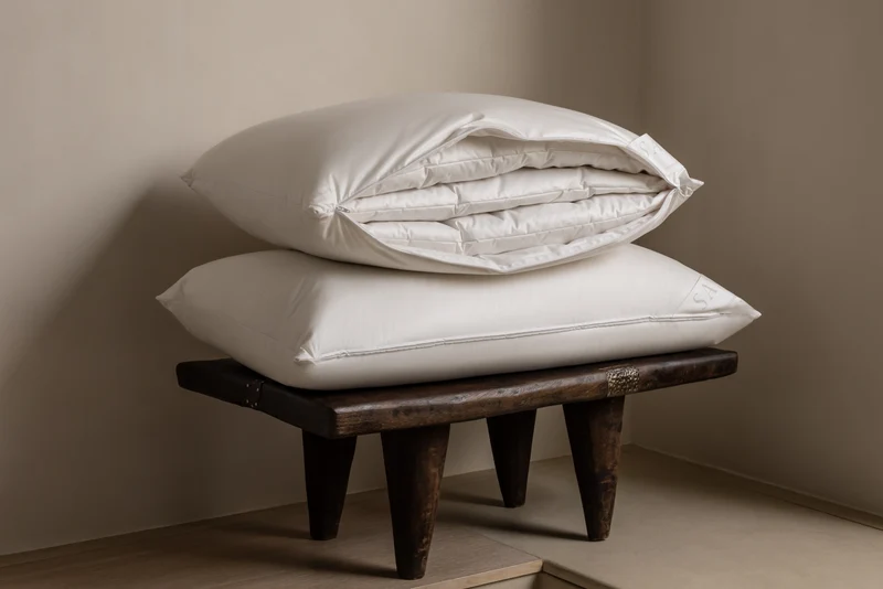 Multi-Tension White Masurian Goose Down Pillow