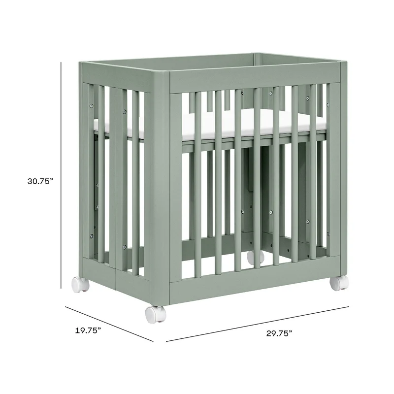 Couchette Convertible 8 en 1 Yuzu - Sauge