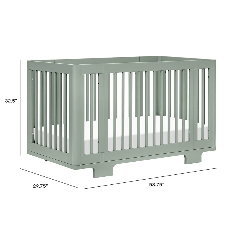 Couchette Convertible 8 en 1 Yuzu - Sauge