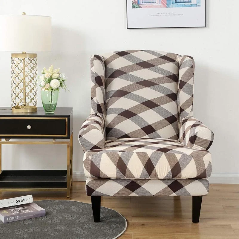 Housse Fauteuil Crapaud Vintage