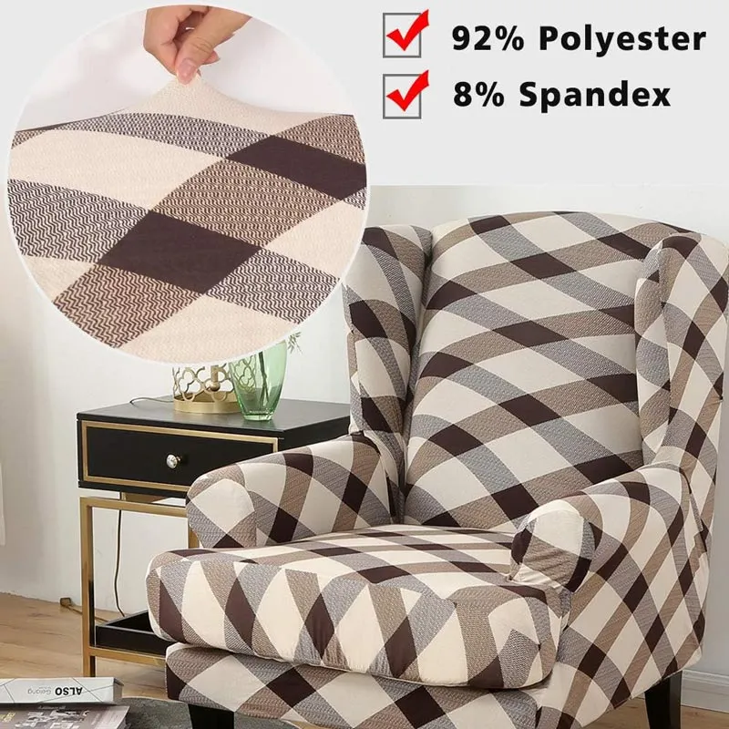 Housse Fauteuil Crapaud Vintage